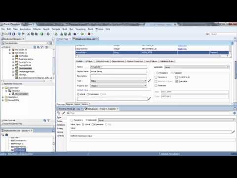 Add New Attribute in view object (lesson 01 - c)