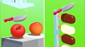 Slice It All Game! Satisfying and Relaxing ASMR Slicing Video