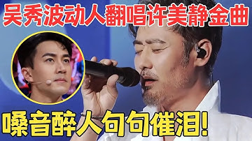 唱出了灵魂！吴秀波沧桑嗓音完美翻唱《城里的月光》比原唱许美静还要伤感,不愧是最有魅力的大叔！【跨界之声·纯享版】