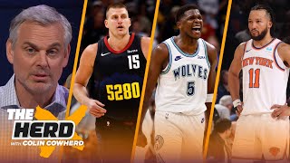 TWolves cook and eliminate the Nuggets in 7, why the Knicks cannot run it back | NBA | THE HERD