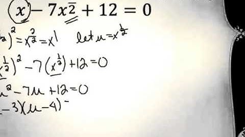 Solving Exponential Quadratic Equations Using U Substitution | Solving Equations | Solving Equations