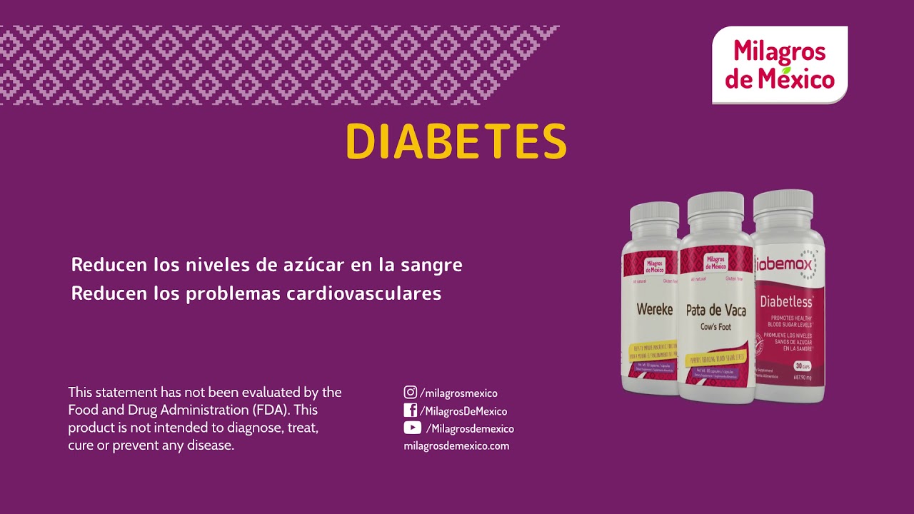 Diabetes - Wereke, PataDeVaca y Dabetless - YouTube