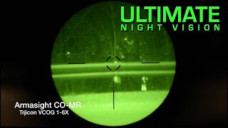 Armasight Co-Mr Night Vision Clip-On With Trijicon Vcog 1-6X