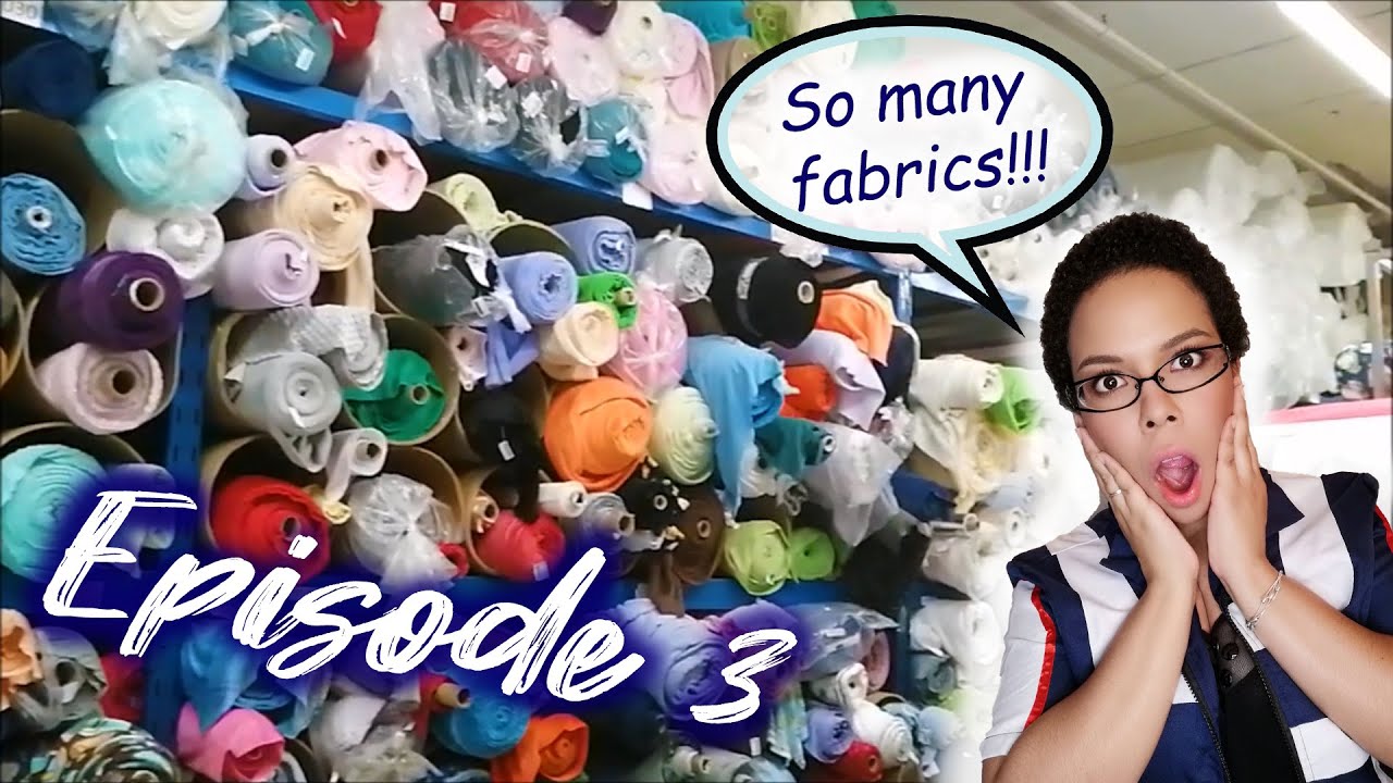 Cosplay Life Vlog - Episode 3! Commission and Fabric Shopping Trip!