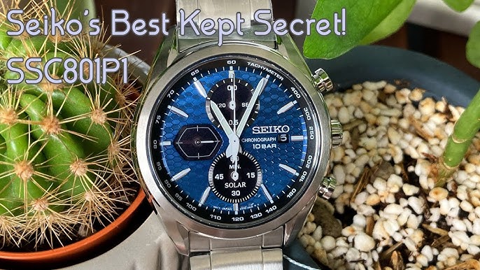 Seiko SSC771P1 Chrono Solar - YouTube