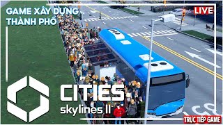 Cities: Skylines 2 #4 100 Ngày Xây Dựng Thành Phố, Khách Đi Xe Bus Đông Quá screenshot 4