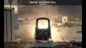 COD:MW2 Game Winning Kills Montage