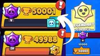How I Got 50,000 Trophies In Brawl Stars