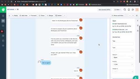 BotSupply integration with FreshDesk