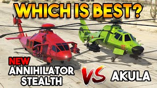 GTA 5 ONLINE : AKULA VS ANNIHILATOR STEALTH (WHICH IS BEST?)