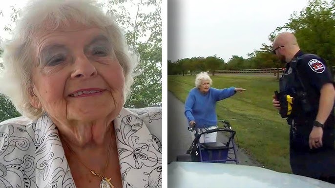 Officer Helps Elderly Woman Get to Her Hair Appointment - YouTube