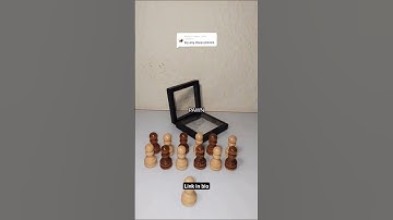 Chess challenge.  Get yours 3D FLOATING DISPLAY CASE Now!! #shorts #ytshorts #chess #viral