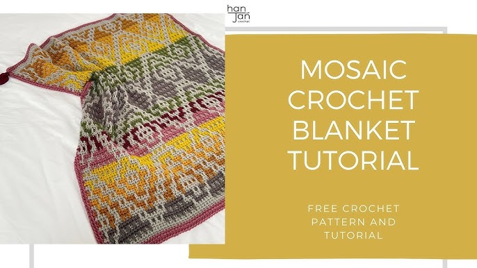 A Sea Story - Modern Mosaic Crochet - New Leaf Designs