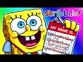 Skribblio Funny Moments - It's a SPONGEBNOB Episode!