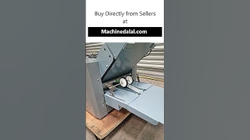 Used Duplo - DF-1000 #FoldingMachine for SALE @machinedalal