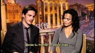 EL RITO - Entrevista con Alice Braga y Colin O Donoghue