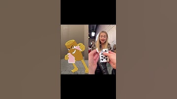Ballerina Cappuccina Easy Magic Trik Tutorial Original VS Animation   (Brainrot Animation)@fash