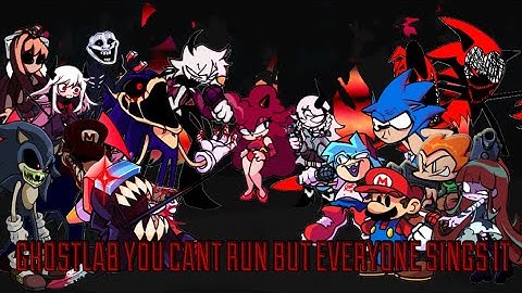 You Can’t Run Ghostlab but every turn a different mod sings it