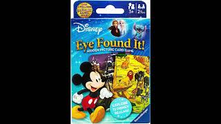 World of Disney Eye Found It Card Game for Boys & Girls