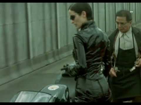 Carrie Anne Moss looking good in pants 02