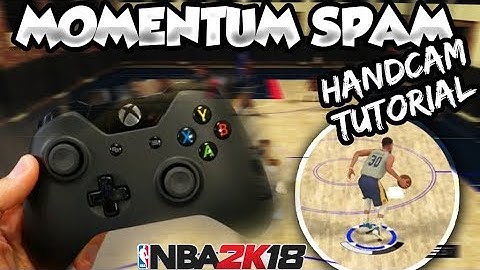 NBA 2K18 Momentum CrossOver Spam Tutorial! + Hand Cam! Dribble Tutorial #1! Must See!