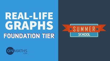 Real-Life Graphs - Exam Walkthrough - GCSE Maths - Summer School - Onmaths