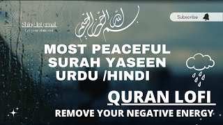 Lofi Themed Surah Yaseen recitation with Urdu/Hindi Translation, Lofi /Anti Depression/Sleep/Study screenshot 5