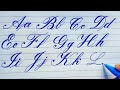 Calligraphy letters for begineers  english alphabets  rua sign writing