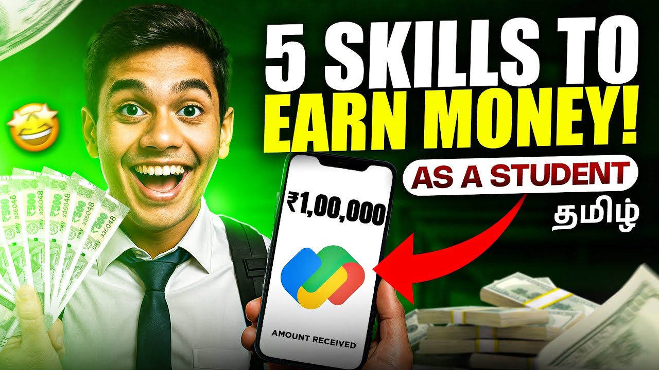 Make Money Online as a Student in 2025🔥| 5 High paying SKILLS - YouTube