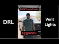 Toyota Tundra DRL Vent Lights