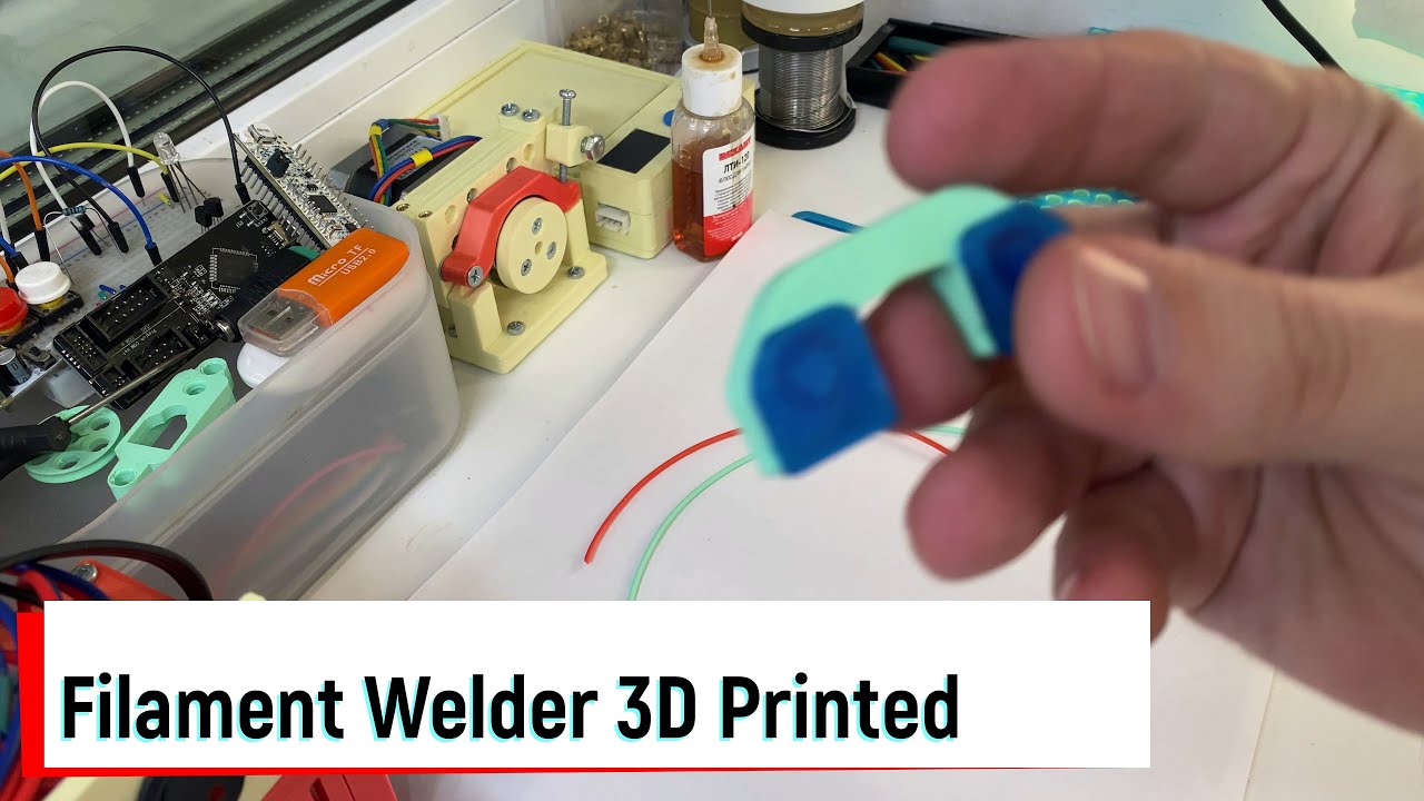 Filament Welding: How to Join Your 3D Printer Filament