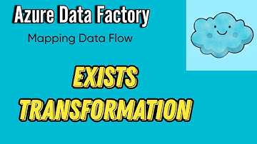 Exists Transformation in Mapping Data Flow | Azure Data Factory Tutorial | Beginner Level