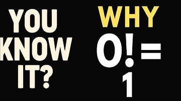 Why 0! = 1? The Most Confusing Math Fact Explained Simply!