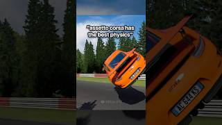BeamNG Vs. Assetto Corsa Physics 😂🔥 Which Is Better?✅ #beamngdrive #assettocorsa #viral #shorts