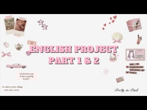 PROJECT UAS ENGLISH PART 1 & 2 - YouTube