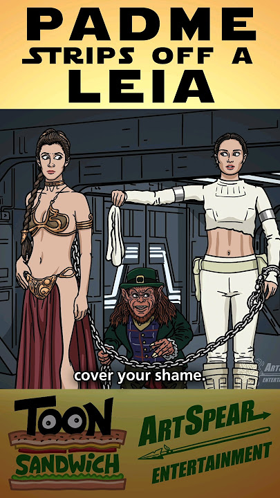 Vader's Girls - TOON SANDWICH #funny #starwars #darthvader #animation #leia #padme