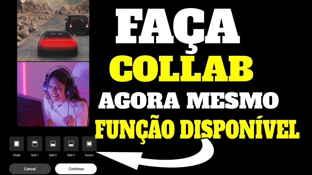 nova função de collab no YouTube já está edisponível no Brasil - YouTube