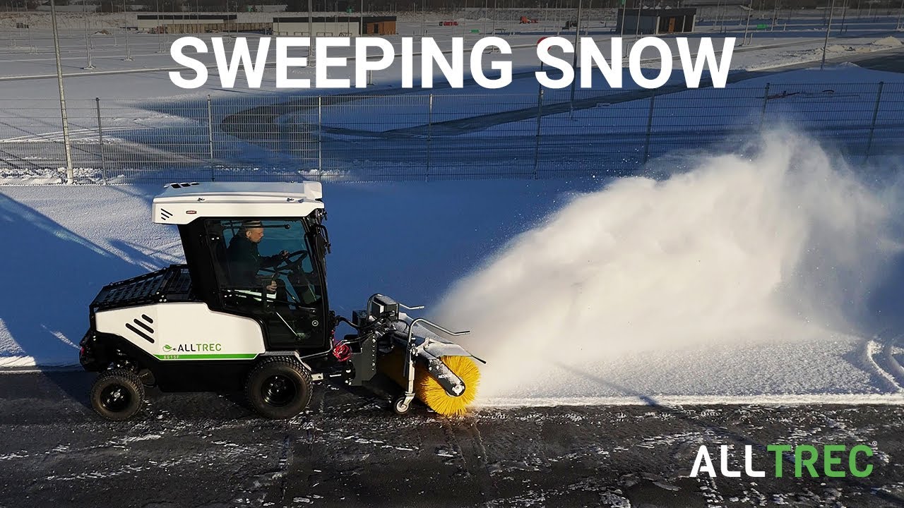 AllTrec 8015F Snow Sweeper