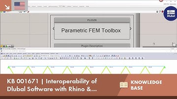 KB 001671 | Interoperability of Dlubal Software with Rhino & Grasshopper