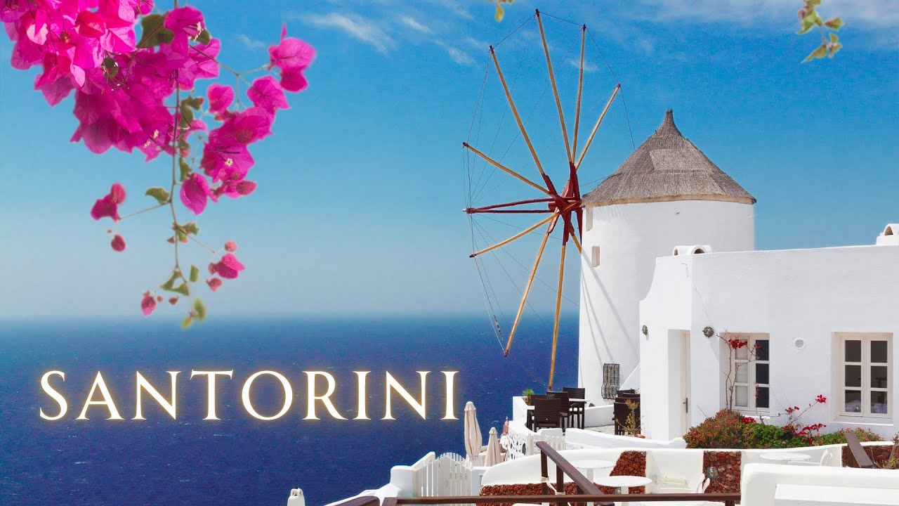 Santorini Vlog with Sunset Views | Travel Guide to Oia, Fira & Akrotiri 4K Walk, Boat Ride and Drone