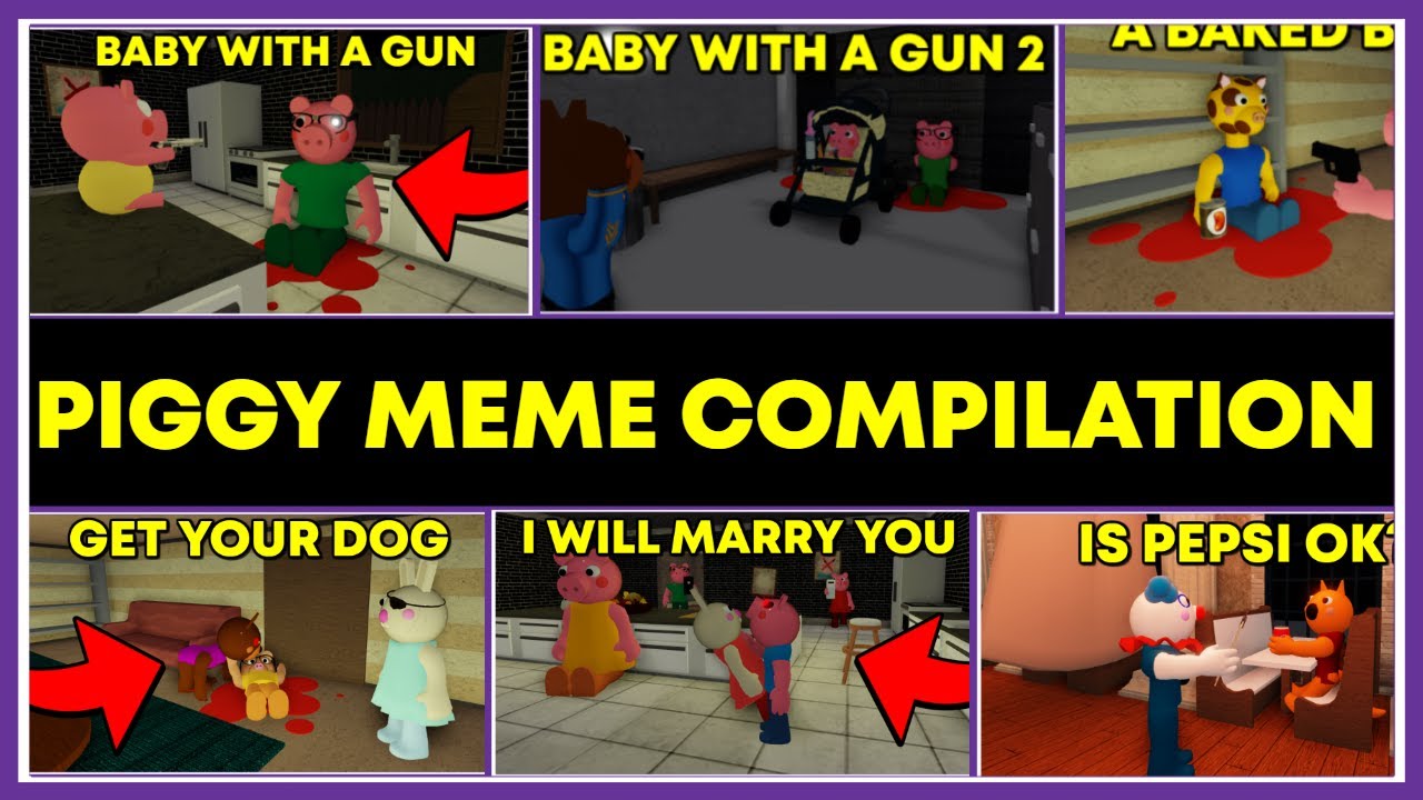Roblox Piggy Meme Compilation Funny Youtube - roblox meme compilation