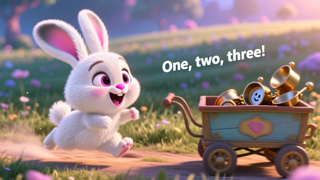 Bunny Field Learn 123 🐰🔢 Fun Counting Adventure | Learn Numbers with Bunny