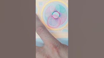 creation of the spirograph forms 04 #shorts #satisfying #art #diy#relaxing #3d #viralvideo #amazing