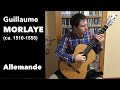 Allemande  guillaume morlaye arr jeffrey mcfadden  jos manuel velasco martn guitarra