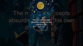 The man who accepts absurdity creates his own dignity in life