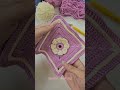 Вяжем пледик💜 Мастер-класс сможете найти в моем телеграм канале по ссылке в описании профиля 🌸