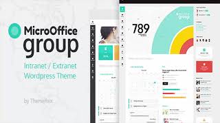 Micro Office | Intranet and Extranet WordPress Theme | Themeforest Website Templates and Themes screenshot 5