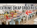 Extreme Grocery Budget Shopping - Huge Haul!