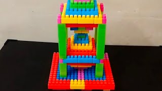 How To Build a Hour glass ASMR/building blocks toys/block game/lego building blocks#buildingblocks