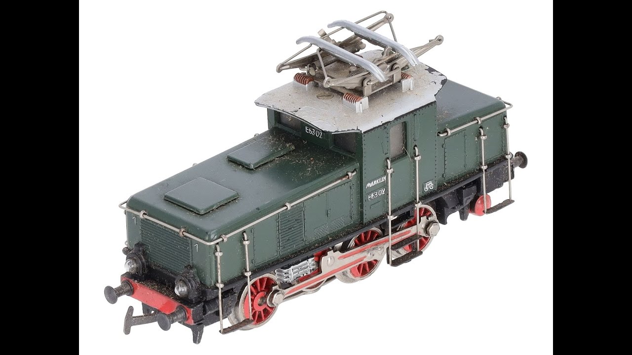 Märklin DB BR E63 Electric Locomotive with Jouef / Piko Freight